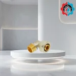 زانو 90 درجه رو پیچ کوپلی پنج لایه ایران پایپ